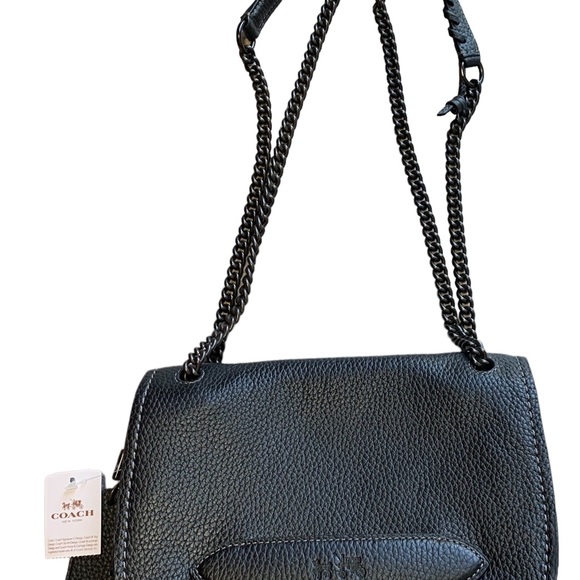 Coach Pebble Leather Shadow Crossbody - Picture 7 of 14